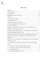 Nâng cao hiệu quả công tác quản lý tài chính tại trường cao đẳng hải dương 