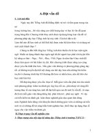 Phương pháp  đổi mới kiểm tra đánh giá tiếng anh ở trường t h c s  doc 