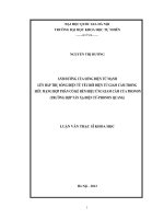 Ảnh hưởng của sóng điện từ mạnh lên hấp thụ sóng điện từ yếu bởi điện tử giam cầm trong siêu mạng hợp phần có kể đến hiệu ứng giam cầm của phonon (trường hợp tán xạ điện tử   phonon quang) 