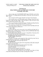 ke hoach cau lac bo Toan hoc