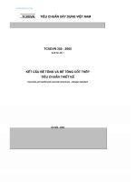 Tiêu chuẩn thiết kế 356:2005  Thiết kế bê tông và bê tông cốt thép