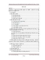 Đánh giá tác động của nước biển dâng đến kinh tế xã hội vùng đầm phá tam giang – cầu hai 