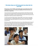 Giải pháp nâng cao chất lượng giáo dục pháp luật cho sinh viên