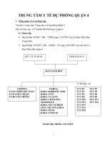 Báo cáo thực tập trạm y tế dự phòng 