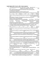 50 đề HKII môn TOÁN lớp 5 THAM KHẢO