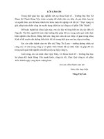 Thực trạng và giải pháp hoàn thiện công tác tuyển dụng nhân lực tại công ty cổ phần tiến thành