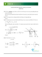 GIẢI CHI TIẾT ĐỀ CHUYÊN VINH MÃ 168 môn LÝ