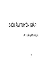 kỹ thuật siêu âm tuyến giáp