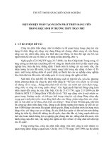 skkn MỘT SỐ BIỆN PHÁP TẠO NGUỒN PHÁT TRIỂN ĐẢNG VIÊN TRONG HỌC SINH Ở TRƯỜNG THPT TRẦN PHÚ.