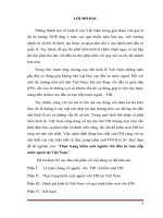 Thực trạng kiểm soát nguồn vốn đầu tư trực tiếp nước ngoài tại việt nam