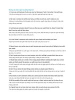 Những câu châm ngôn hay bằng tiếng anh và Những câu tiếng Anh thường ngày