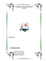 Hình học không gian khoảng cách và thể tích