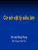 Cơ sở vật lý siêu âm PDF