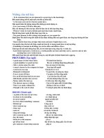 Những câu nói hay, tục ngữ, thành ngữ tiếng Anh