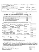 bai tap tieng anh lop 7   dap an KT cuoi ky HKI 