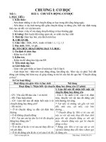 giáo án vật lý lớp 7 cả năm