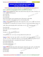 Khoảng cách từ điểm đến mặt phẳng - thầy Đặng Việt Hùng