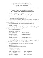 thuyết minh ý tưởng đầu tư thành lập trung tâm ngoại ngữ tiếng trung