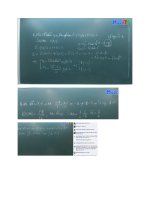 Bảng giải đề môn toán MoonTV