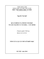 Quan điểm của phân tâm học về con người và văn hóa   văn minh tt