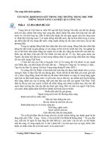 skkn XÂY DỰNG KHỐI ĐOÀN KẾT TRONG NHÀ TRƯỜNG TRUNG HỌC PHỔ THÔNG NHẰM NÂNG CAO HIỆU QUẢ CÔNG TÁC.