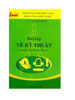 EBOOK bài tập vẽ kỹ THUẬT   đh CÔNG NGHIỆP TP HCM 