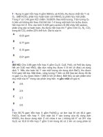 Đề thi thử Hóa moontv