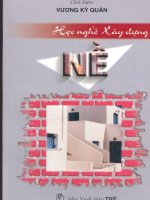 EBOOK học NGHỀ xây DỰNG nề   PHẦN 1   VƯƠNG kỳ QUÂN (CHỦ BIÊN) 