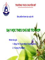 Dạy học toán gắn liền với liền với thực tế đời sống, giúp phát triển trí tuệ học sinh tốt hơn, nâng cao hứng thú học tập môn toán 6 