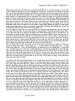 Tiểu luận phương tiện tiến công đường không, Nguyễn Vũ Hà Lớp Máy TBNL K45