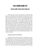 tác chiến điện tử trong chiến tranh công nghệ cao