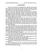 Tiểu luận vũ khí công nghệ cao tiến công đường không