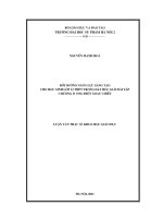 Bồi dưỡng năng lực sáng tạo cho học sinh lớp 12 THPT trong dạy học giải bài tập chương dòng điện xoay chiều (LV00516) 