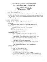 câu điều kiện trong tiếng anh