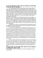 Truyền thống yêu nước, nhân ái, tinh thần cố kết cộng đồng của dân tộc Việt Nam