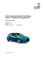 TASK b STEERING and SUSPENSION1 