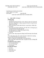 giáo án chuyên đề giáo dục công dân 9 chuyên đề GIÁO dục GIỚI TÍNH TUỔI vị THÀNH NIÊN 