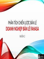 Phân tích chiến lược bán lẻ doanh nghiệp bán lẻ fahasa