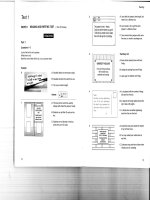 PET paper (reading and writing)