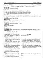 Giáo án tự chọn sinh học 9 