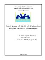 VẬN DỤNG KIẾN THỨC LIÊN môn để GIẢI QUYẾT các TÌNH HUỐNG (ngữ văn 10) những điều cần biết và nhiệm vụ cần có của mỗi người dân đất việt về quần đảo hoàng sa   trường sa, chủ quyền thiêng liêng của tổ quốc 