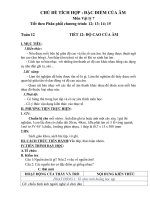 giáo án liên môn tích hợp vật lý 7 chủ đề đặc điểm của âm 