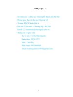 giáo án tích hợp liên môn toán 9 chủ đề GIẢI bài TOÁN BẰNG CÁCH lập PHƯƠNG TRÌNH – hệ PHƯƠNG TRÌNH 