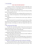 VẬN DỤNG KIẾN THỨC LIÊN môn để GIẢI QUYẾT các TÌNH HUỐNG “rác THẢI với môi TRƯỜNG” 