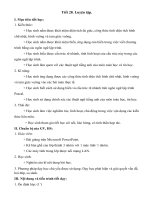 giáo án liên môn tích hợp toán 8  bài luyện tập diện tích hình chữ nhật  