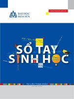 Tài liệu ôn thi môn sinh học 12