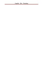 dạy học tích hợp liên môn tiếng anh thcs 