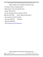 giáo án tích hợp liên môn địa lý 6 bài 20 hơi nước trong không khí  mưa 