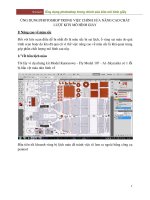 ứng dụng photoshop trong thiết kế kit papercraft