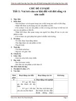 Giáo án minh họa dạy học theo chủ đề định hướng phát triển năng lực học sinh 